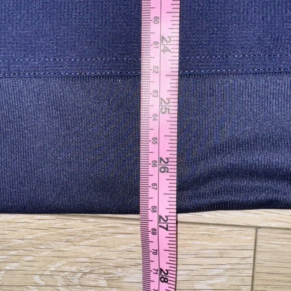 Under Armour Full Zip Track Jacket Men L Navy Blue Performance Active Mesh Lined - Picture 5 of 9